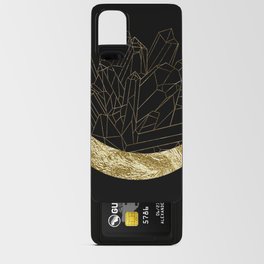 golden moon crystal beauty Android Card Case