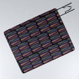 Contemporary Abstract Pattern Picnic Blanket