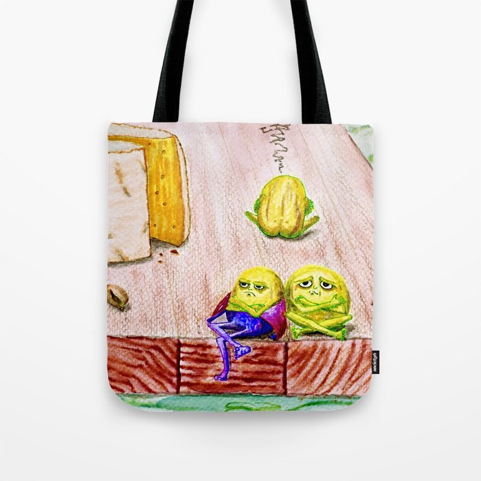 The Last Grapes Tote Bag