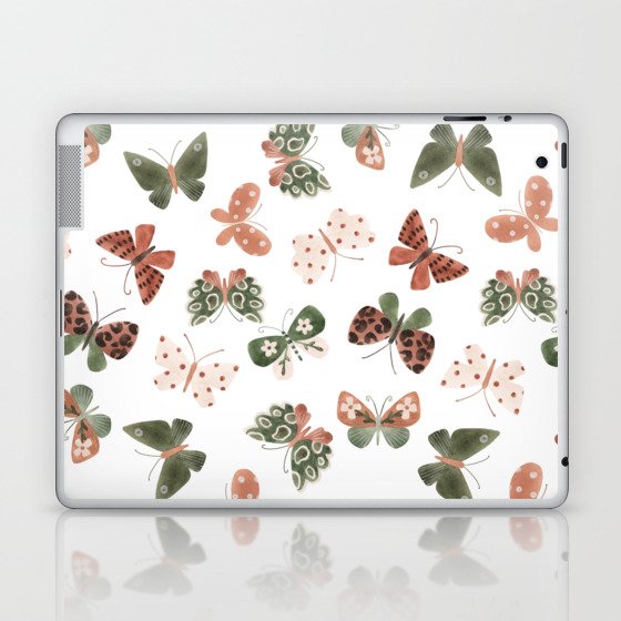 Butterfly Abstract Laptop & iPad Skin