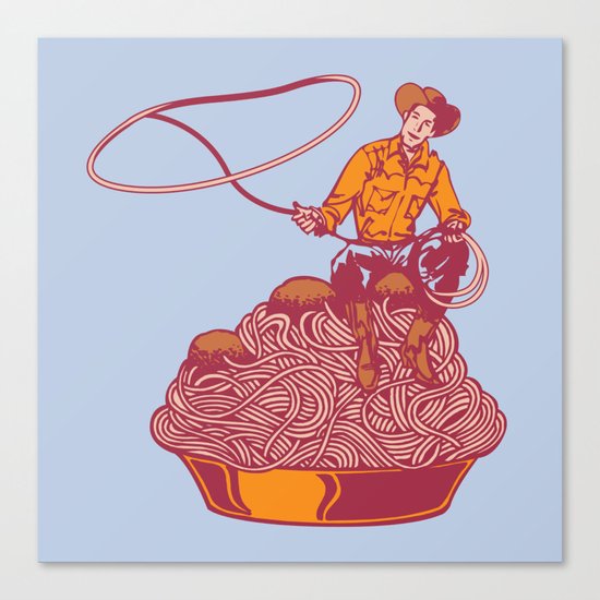 Spaghetti Western Canvas Print