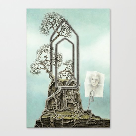 Music score Canvas Print