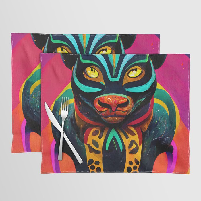 Mayan Panther Placemat