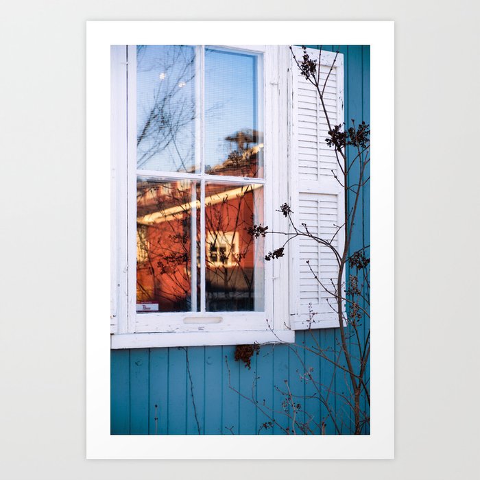 Country House - Americana Cottage Art Print