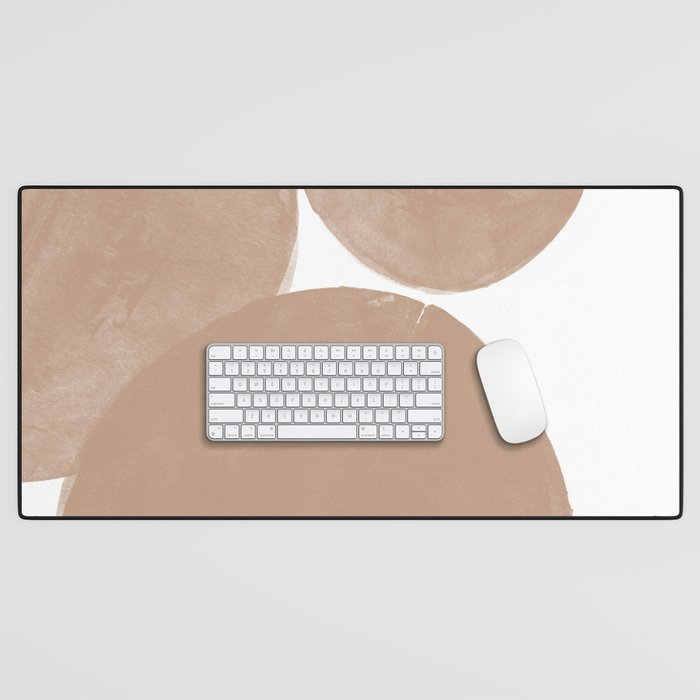 Beige discount desk mat