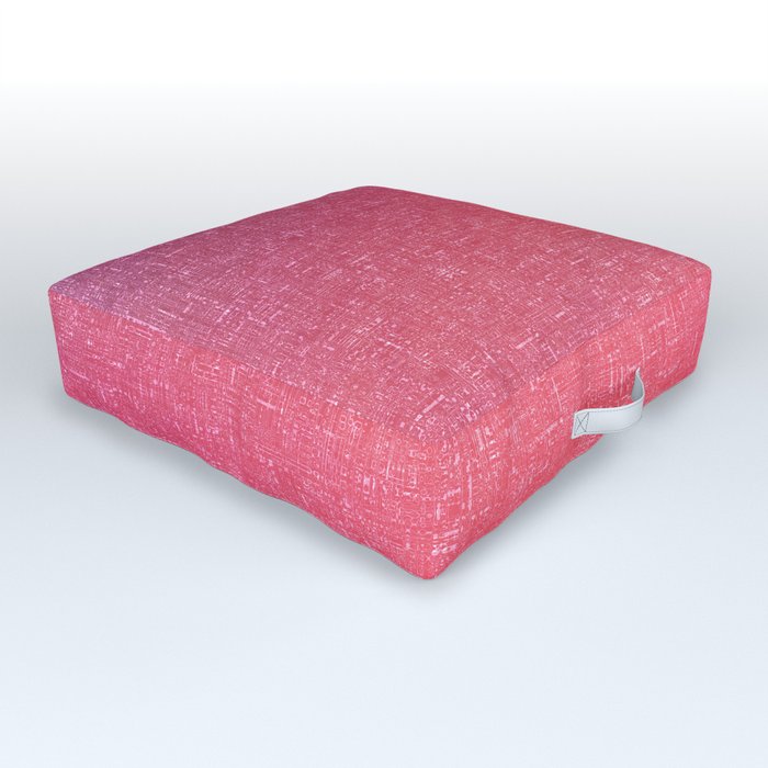 amaranth pink sunset architectural glass texture look  Outdoor Floor Cushion