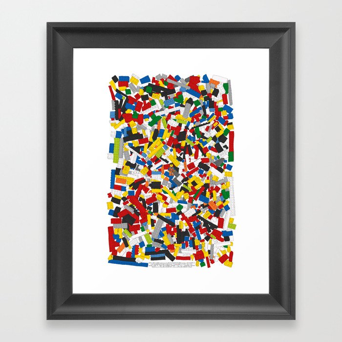 Lego framed art clearance