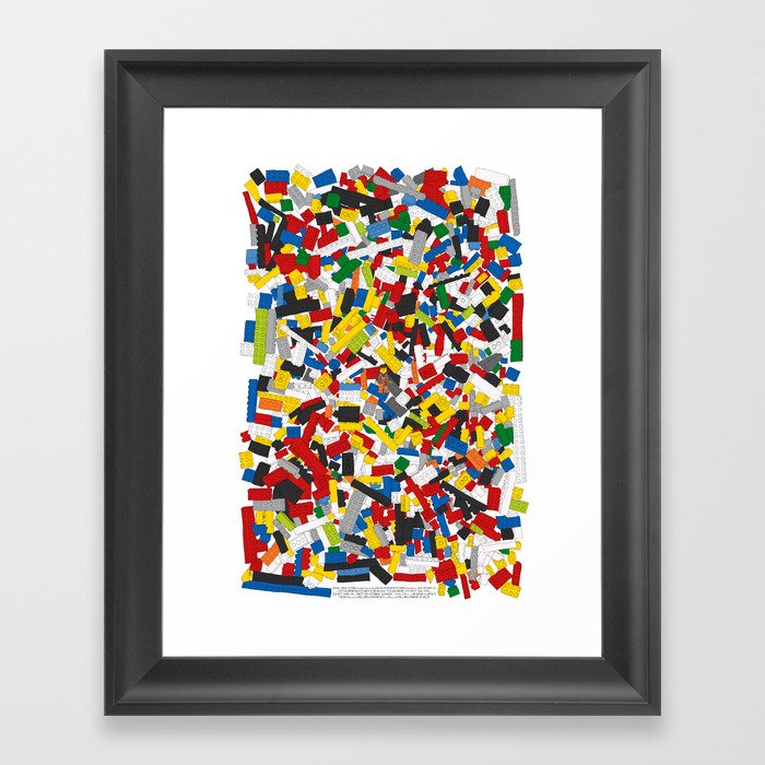 The Lego Movie Framed Art Print
