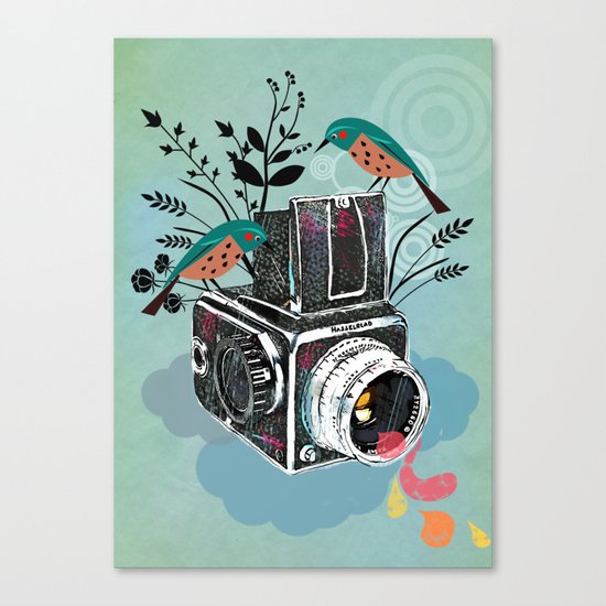 Vintage Camera Hasselblad Canvas Print
