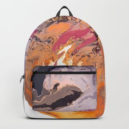 Fighting fire from the night. Artistic abstraction. Backpack | Graphicdesign, Fight, Abstraction, Beast, Digital, Artdesign, Glazart, Good, Night, Fire 