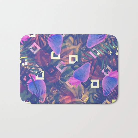 Fluorescent Vibe Bath Mat