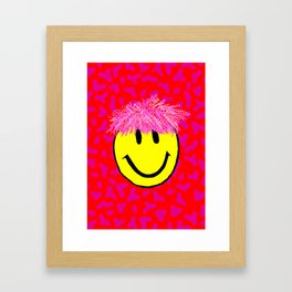 Smiley Print Framed Art Print