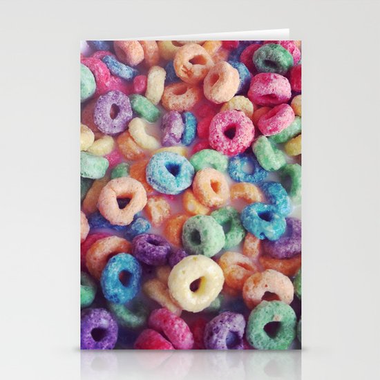 Froot Loops Stationery Cards