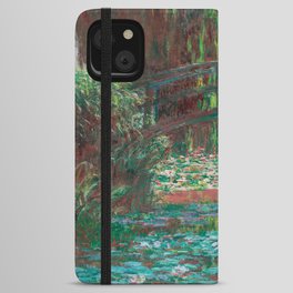 Waterloo Bridge, Waterlily, Monet, Prints iPhone Wallet Case