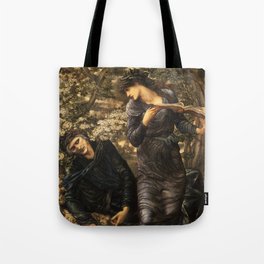 The Beguiling of Merlin - Edward Burne Jones  Tote Bag
