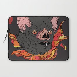 Bat on Fire Laptop Sleeve