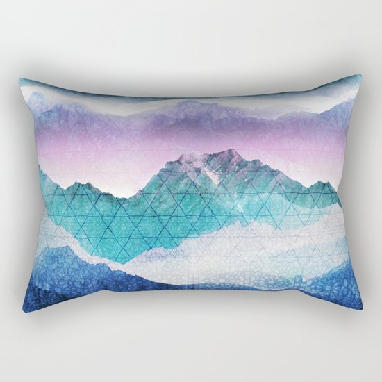 Mountain Dreamscape Rectangular Pillow