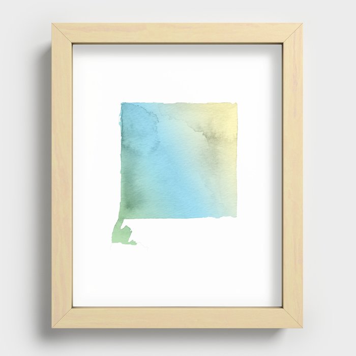 Square Recessed Framed Print