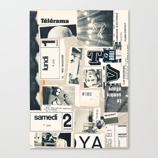 Flash-Contact Canvas Print