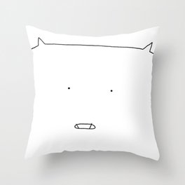Cat 87 Throw Pillow