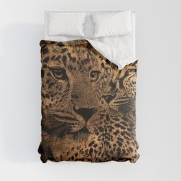 Leopard Comforter