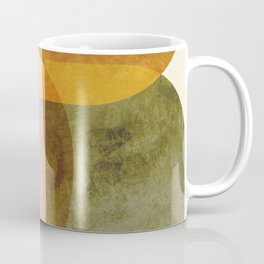 organic shapes boho nature abstract 2 Coffee Mug