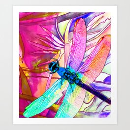 Dragonfly Dreams Art Print