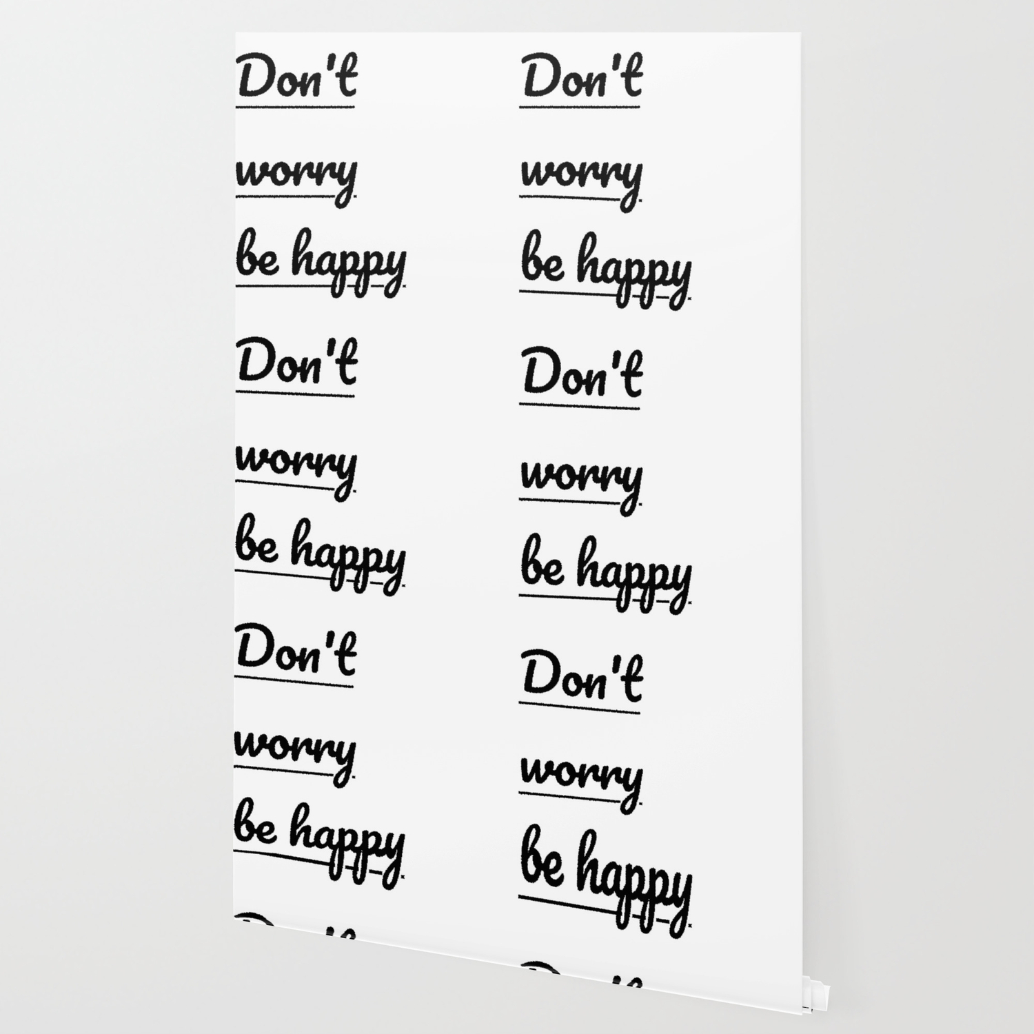 Don T Worry Be Happy Wallpaper By Anotherinspiration Society6