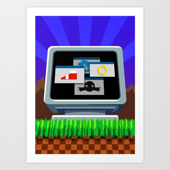 Boot Up Art Print