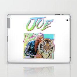 Tiger King Joe Exotic 80s style Laptop & iPad Skin