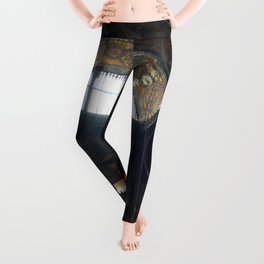 Hagia Sophia Decorated Dome and Ottoman Chandeliers Leggings