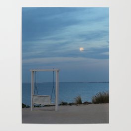 Moon Over Tampa Poster