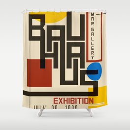 Bauhaus Poster I Shower Curtain