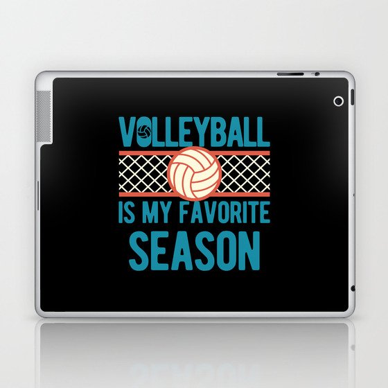 Funny Volleyball Quote Laptop & iPad Skin