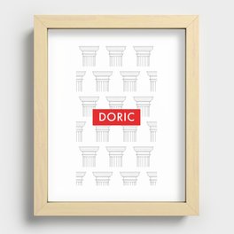 Doric order Recessed Framed Print