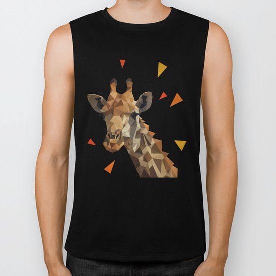 giraffe Biker Tank