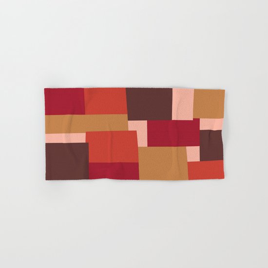 Squares Hand & Bath Towel