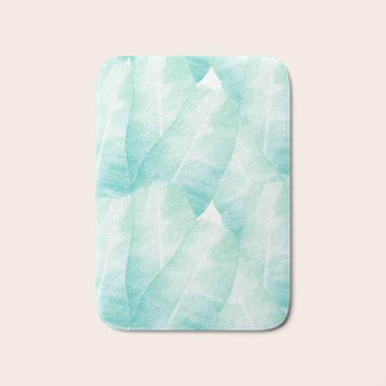 Banana Leaves Bath Mat