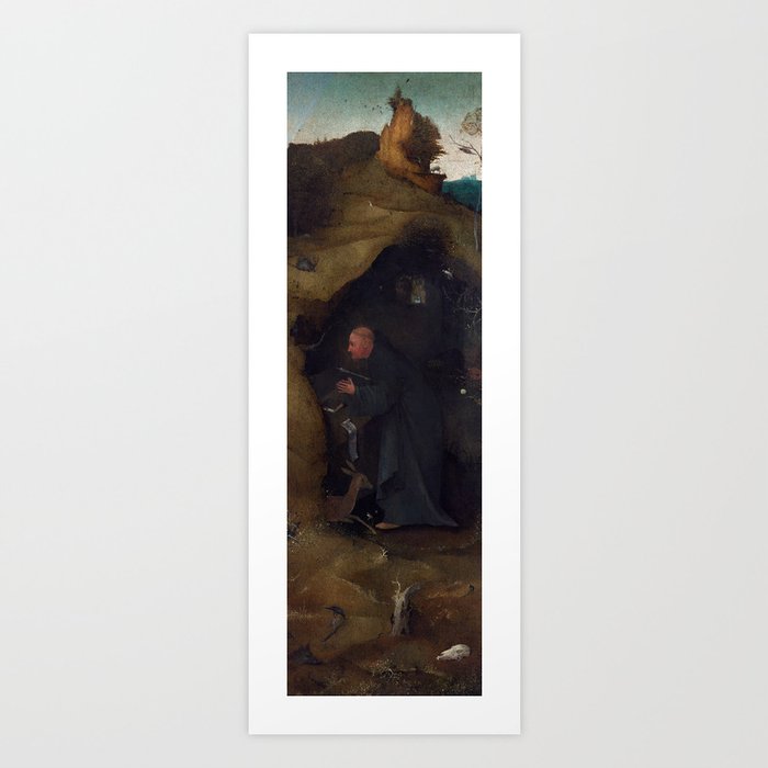 Hieronymus Bosch "Hermit Saints Triptych" - Saint Giles Art Print