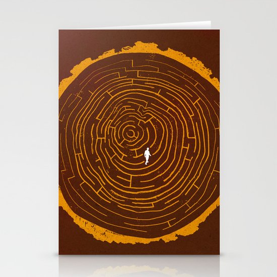 Stumped Stationery Cards