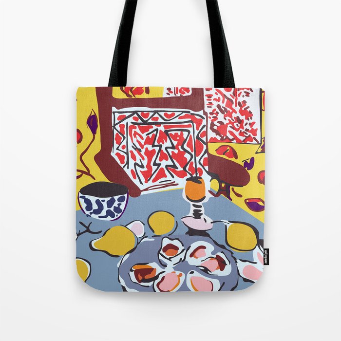 Oysters and Wooden Armchair (1943) Tote Bag