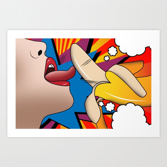 cute pop Art Print