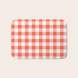Coral Color Bath Mats For Any Bathroom Decor Style Society6
