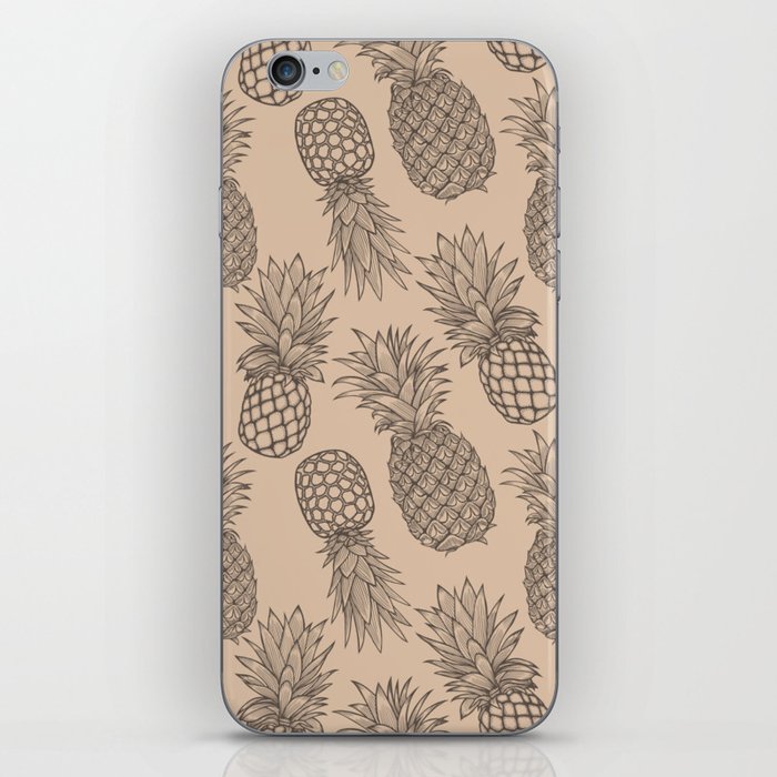 Fresh Pineapples Pewter iPhone Skin
