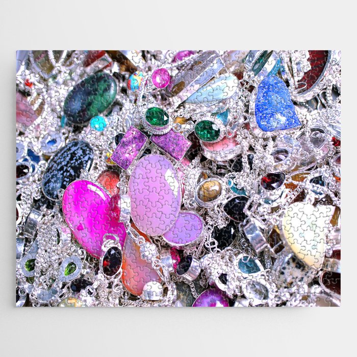 Assorted Silver Accessory Jigsaw Puzzle