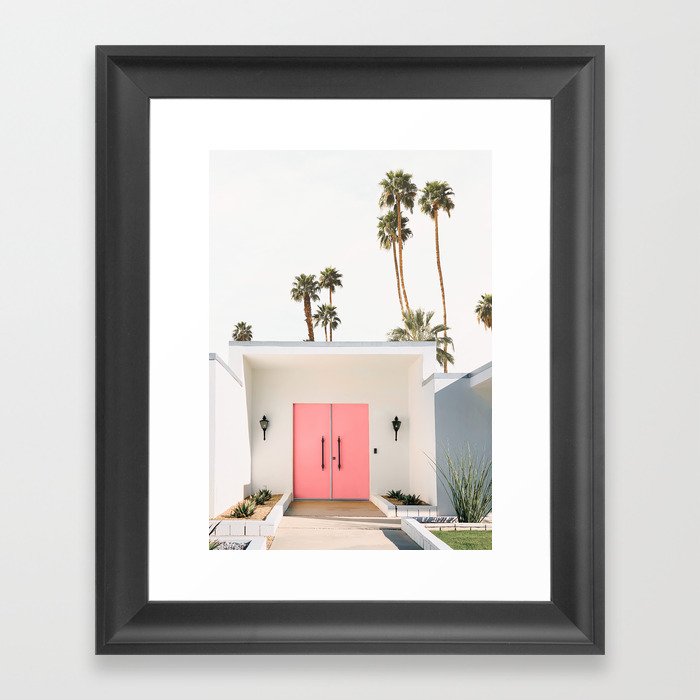 Palm Springs III Framed Art Print by Sisi And Seb | Society6