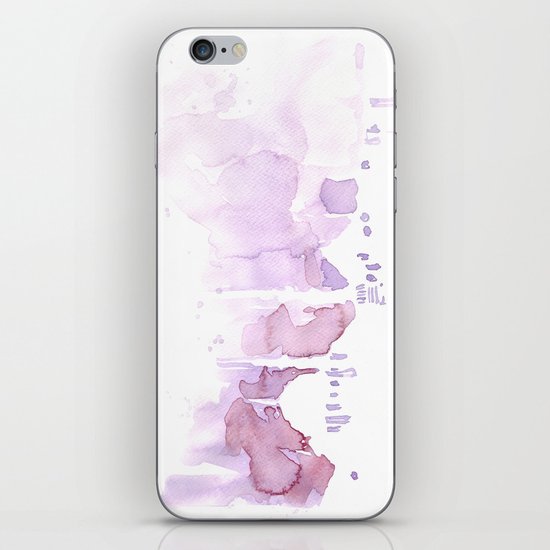 Watercolor landscape illustration_Istanbul iPhone & iPod Skin