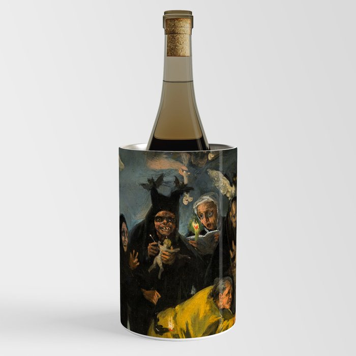 The Witches' Sabbath, Las Brujas by Francisco de Goya Wine Chiller