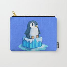 Penguin on Ice Carry-All Pouch