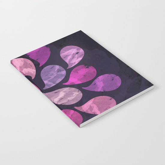 Abstract Water Drops Notebook
